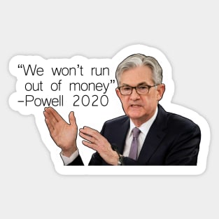 Jerome Powell Sticker